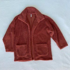 Z Supply Sherpa Oversized Teddy Coat (XS)